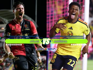 El líder América expone su cima en el Estadio Jalisco frente a un Atlas metido de lleno en el podio general. ESPECIAL / IMAGO7 y CANVA