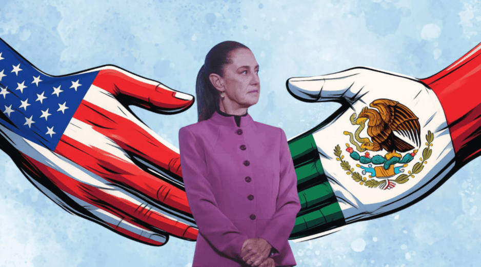 Sheinbaum afirmó que México está muy cerca de alcanzar un acuerdo comercial con EU en el marco de las negociaciones del T-MEC y destacó que el principal objetivo es reducir al máximo los aranceles sobre vehículos, acero y aluminio. SUN / L. Camacho