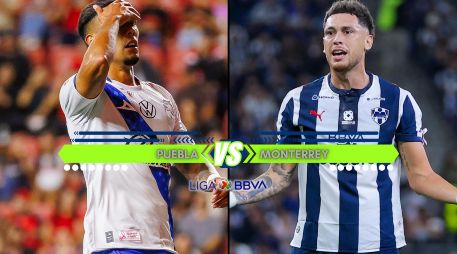Puebla busca aprovechar su condición de local para frenar a un Monterrey que aspira a meterse a la liguilla directa. ESPECIAL / IMAGO7 y CANVA