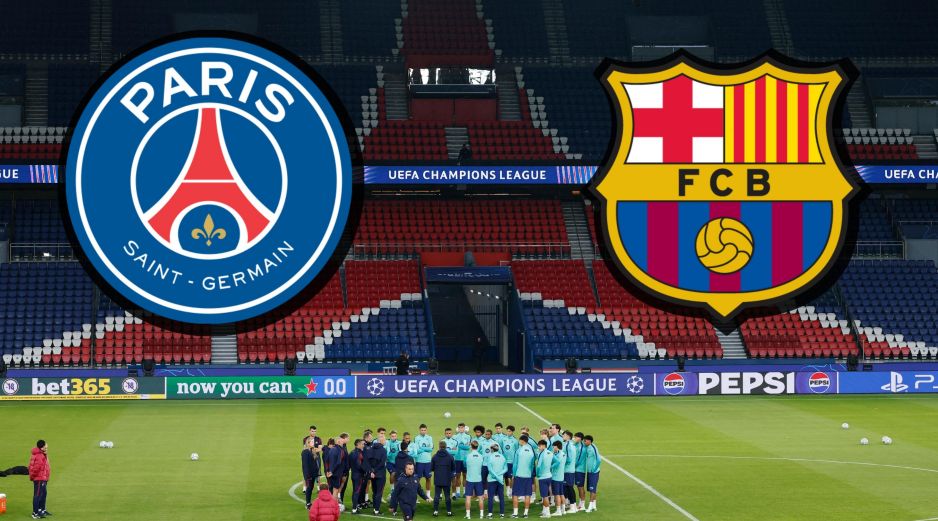 Está por comenzar el partido de la jornada en la Champions League: PSG vs Barcelona en el Parque de los Príncipes de París. EFE / EPA / Yoan Valat