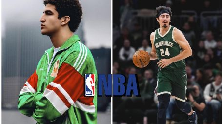 Karim López y Jaime Jáquez Jr, los acentos mexicanos en la nueva temporada de la NBA. ESPECIAL / INSTAGRAM @trippplej @karimlopez