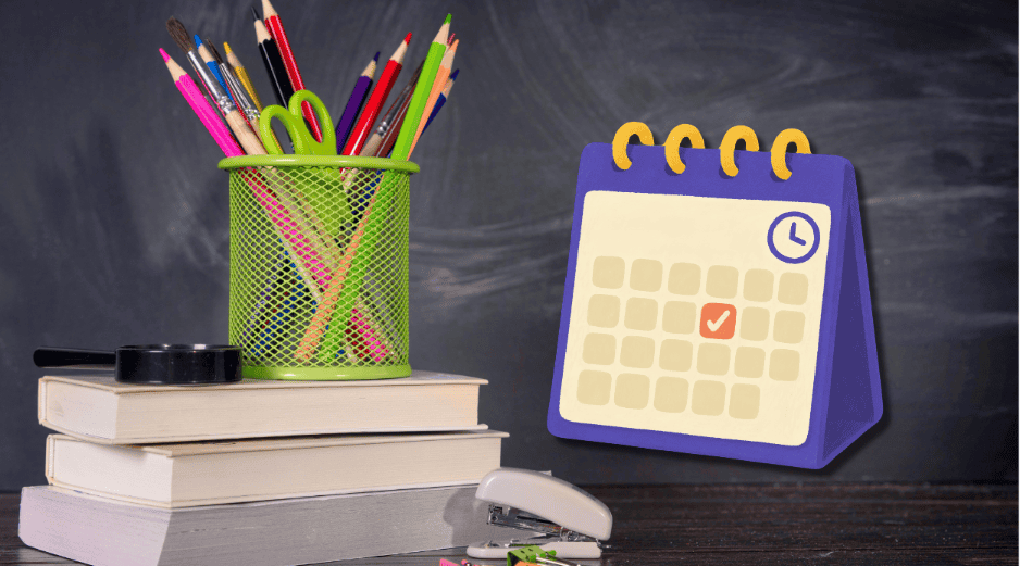 Los estudiantes de preescolar, primaria y secundaria disfrutarán de diversas pausas académicas. ESPECIAL/Canva
