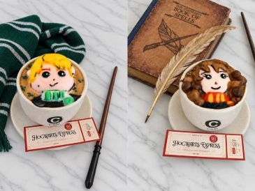 El secreto detrás de las bebidas de Café C es crear figuras en 3D, a mano y con espuma de leche. INSTAGRAM/cafec.mx