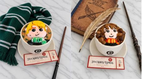 El secreto detrás de las bebidas de Café C es crear figuras en 3D, a mano y con espuma de leche. INSTAGRAM/cafec.mx