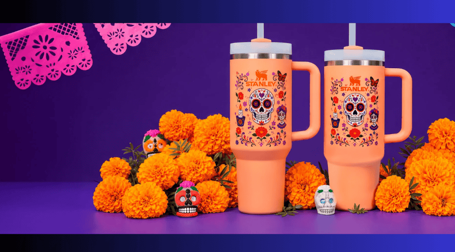 La marca también presenta una propuesta creativa para personalizar los termos mediante stickers. STANLEY