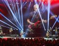 David Summers, Rafa Gutiérrez, Dani Mezquita y Javier Molina aparecieron acompañados por músicos adicionales en los metales y los sintetizadores. EL INFORMADOR/J. Acosta