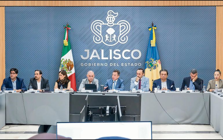 El gobernador Pablo Lemus encabezó el encuentro con sectores académicos, empresariales y sociales. ESPECIAL