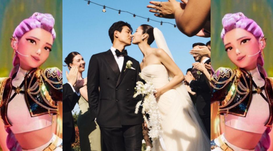 El ahora marido de Rumi participó en la creación de una de las canciones de Las Guerreras K-pop, en What It Sounds Like. X / @EjaeUpdates / Netflix