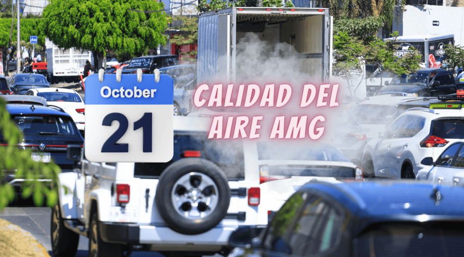 Este miércoles 21 de octubre en Guadalajara se registra mala calidad del aire en Las Pintas con 102 Puntos IMECA. EL INFORMADOR / ARCHIVO