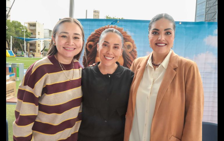 Lilyann Ávalos, Liliam Guirado y Eugene Zambrano. GENTE BIEN JALISCO / World Family Day