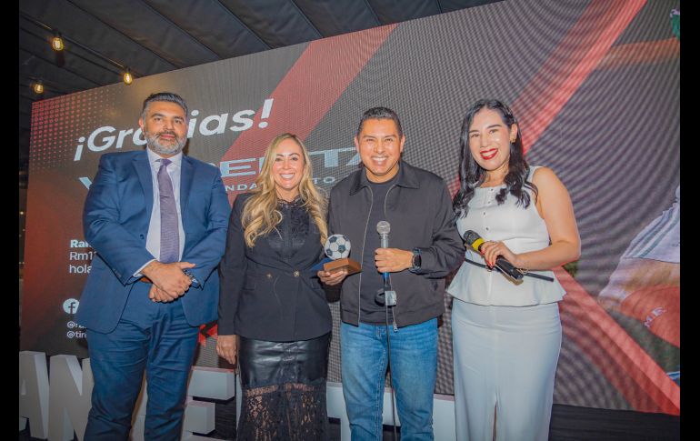 Abel Martínez, Karla Chavarin, Ramón Morales y Karen Medrano. GENTE BIEN JALISCO / Revista del 23 de octubre 2026