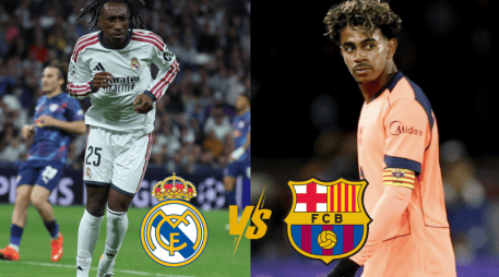 Barcelona se encuentra liderando LaLiga hasta el momento, dispuestos a defender su actual título de campeones del futbol español en el Clásico. EFE / CANVA