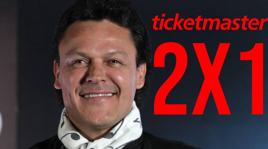 Estos 10 conciertos están al 2x1 en Ticketmaster solo HOY 22 de octubre de 2026; entre ellos el de Pedro Fernández en el Auditorio Telmex. SUN / ARCHIVO