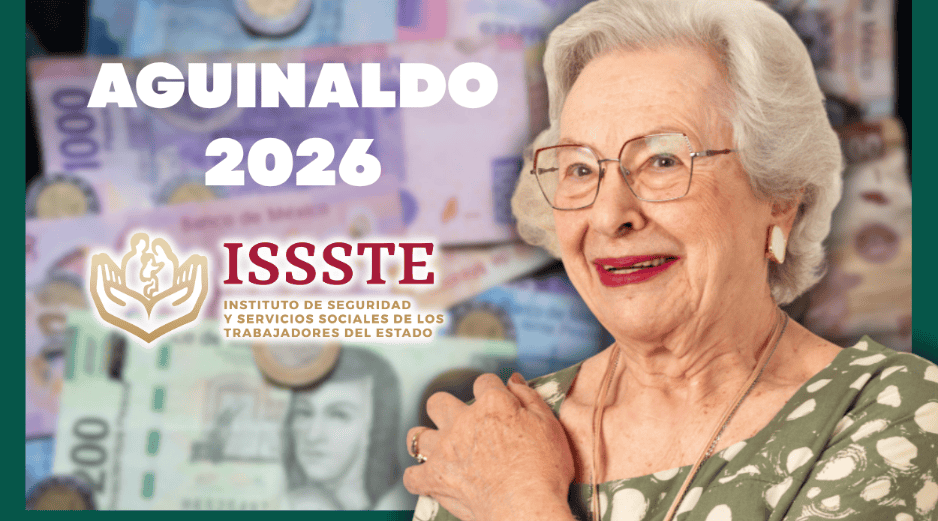 Las autoridades confirmaron que la entrega de esta gratificación anual se dividirá en dos exhibiciones estratégicas. ESPECIAL/ISSSTE/Canva