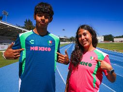América López y Mauricio Camacho representarán a México en los Juegos Olímpicos de la Juventud Dakar 2026. EL INFORMADOR/J. ACOSTA.
