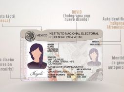 Conoce las cinco modificaciones principales que el INE implementó en la nueva credencial para votar, desde elementos táctiles hasta opciones de identidad de género. INSTAGRAM/inemexico