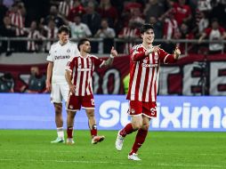 La anotación vivió breves momentos de polémica pues Olympiacos registró la anotación para González y la UEFA la sumó como un autogol de parte de Mannsverk. EFE / G. PANAGOPOULOU