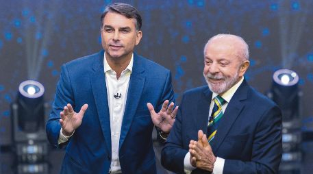 Ambos candidatos se enfrentarán hoy en un último debate previo a las elecciones presidenciales de Brasil el próximo domingo. AFP