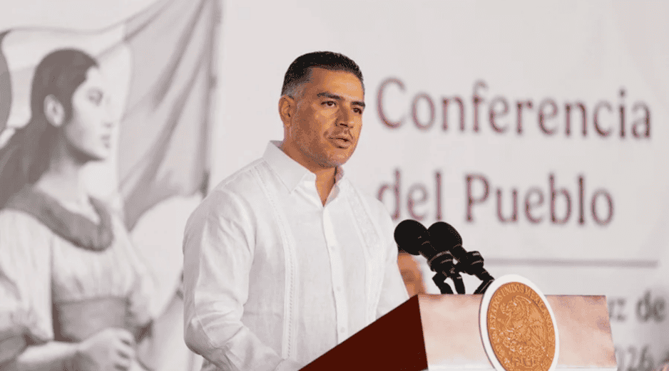 El secretario de Seguridad, Omar García Harfuch, atribuyó los resultados a la coordinación, inteligencia y atención a las causas bajo la instrucción de la presidenta Claudia Sheinbaum. EFE/ARCHIVO