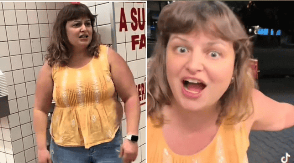 Tras insultar a la trabajadora informal llamándola con términos despectivos, la mujer ingresó al local de tacos y exigió de forma altanera a las meseras que le solicitaran un servicio de Uber. ESPECIAL