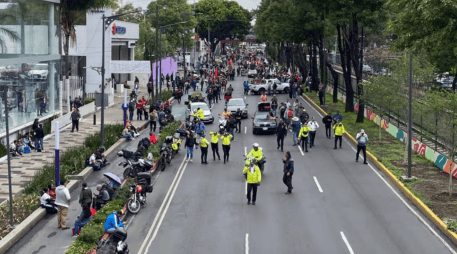 Las marchas se desarrollan en distintas alcaldías de la Ciudad. SUN / ARCHIVO