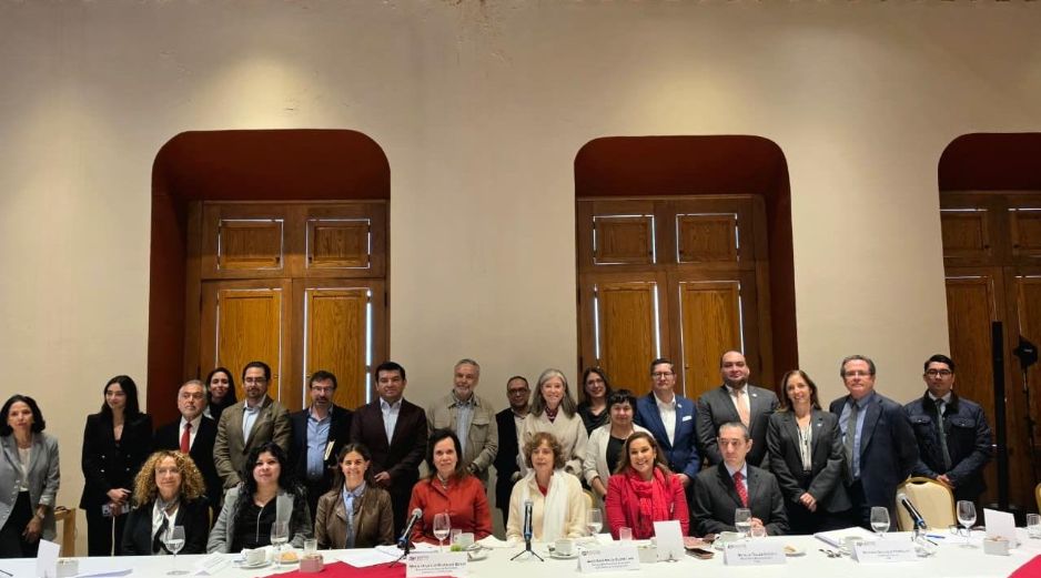 Autoridades, especialistas, instituciones académicas, organismos internacionales y representantes del sector privado realizan mesas de trabajo para impulsar reformas contra la corrupción y la impunidad. ESPECIAL