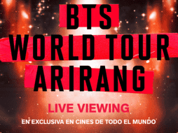 A nivel internacional, el 2026 ha marcado el tan esperado regreso de BTS a los escenarios globales tras una pausa para cumplir con el servicio militar obligatorio en Corea del Sur. CINÉPOLIS / ESPECIAL