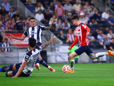 Armando González, José Castillo y Bryan González firmaron las anotaciones del Rebaño en su último encuentro con Monterrey. IMAGO7