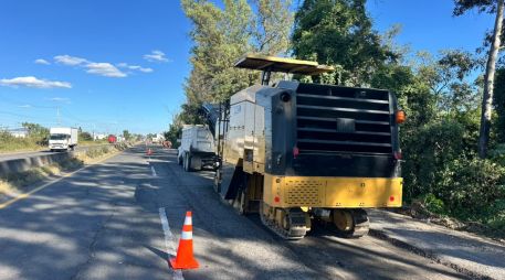La conclusión de estos trabajos en dos tramos carreteros está prevista para finales de febrero del próximo año. ESPECIAL/SICT Jalisco