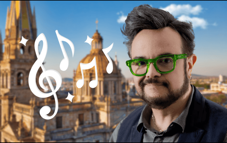 Aleks Syntek regresará a Guadalajara el próximo 18 de noviembre, como parte de Titanes en Concierto. EL UNIVERSAL/CANVA
