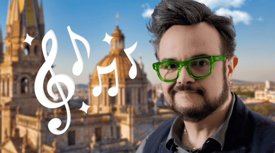 Aleks Syntek regresará a Guadalajara el próximo 18 de noviembre, como parte de Titanes en Concierto. EL UNIVERSAL/CANVA