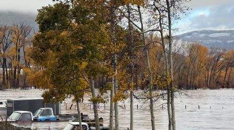 La tormenta en South Fork, Colorado, el 23 de octubre del 2026. AP/Servicio de Rescates de South Fork