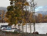 La tormenta en South Fork, Colorado, el 23 de octubre del 2026. AP/Servicio de Rescates de South Fork