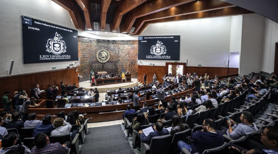 La sesión en el Congreso local comenzó con más de dos horas de retraso y se extendió hasta la noche. EL INFORMADOR/A. Navarro