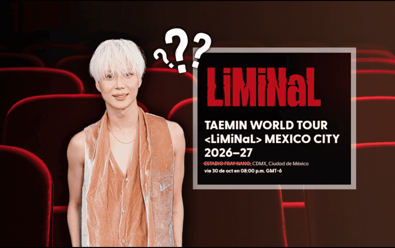 Taemin ha venido a México en más de una ocasión, tanto con SHINee y SuperM como solista. EFE/ARCHIVO/ESPECIAL