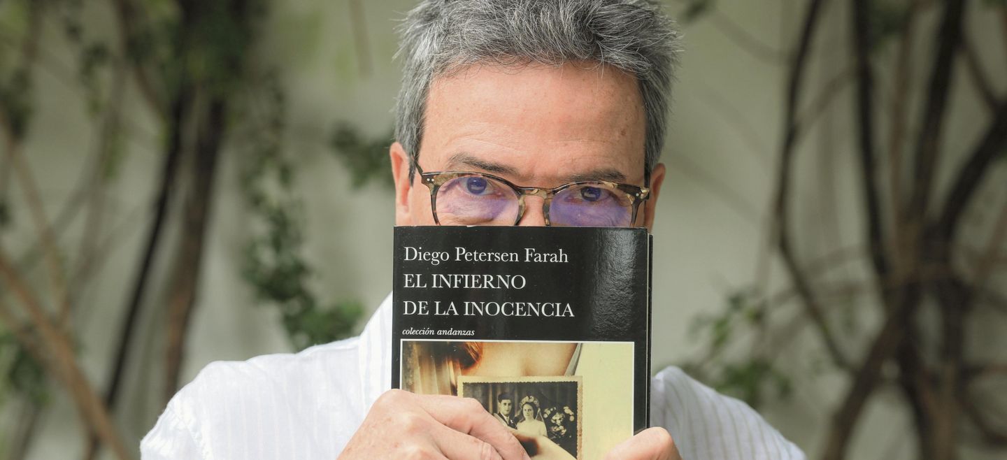 Entrevista con Diego Petersen por su nuevo libro El Infierno de la inocencia Arturo Navarro Vazquez INF-Solo para su publicacion en los medios establecidos por El Informador