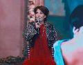 "La Guzmán" dio un gran show entre cambios de escenografía y vestuarios; sin embargo, también hubo tiempo para la emotividad. AFP/ARCHIVO