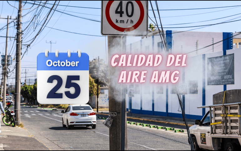 La mañana de este domingo 25 de octubre se registra buena calidad del aire en Atemajac con 14 puntos IMECA. EL INFORMADOR / ARCHIVO
