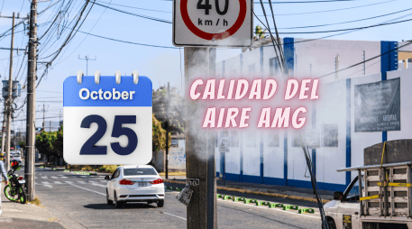La mañana de este domingo 25 de octubre se registra buena calidad del aire en Atemajac con 14 puntos IMECA. EL INFORMADOR / ARCHIVO