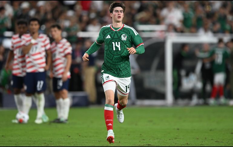 Armando Gonzalez “Hormiga”, durante un partido internacional de preparación, entre la Selección de Estados Unidos y la Selección Nacional de México, realizado en el State Farm Stadium. Imago7