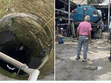 En atención a un reporte ciudadano, el Gobierno Municipal de San Pedro Tlaquepaque, a través de la Subdirección de Inspección Ambiental, clausuró un pozo ilegal ubicado en la calle Mojonera. ESPECIAL