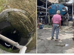 En atención a un reporte ciudadano, el Gobierno Municipal de San Pedro Tlaquepaque, a través de la Subdirección de Inspección Ambiental, clausuró un pozo ilegal ubicado en la calle Mojonera. ESPECIAL