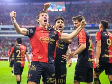 Atlas se impuso 4-3 al Puebla en el Estadio Jalisco, con doblete de José Martín, en un duelo lleno de emociones. EL INFORMADOR/J. ACOSTA.