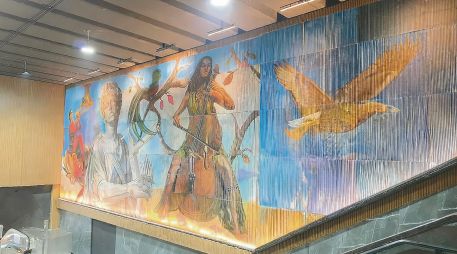 La obra enaltece la escena cultural de la Ciudad de México. ESPECIAL