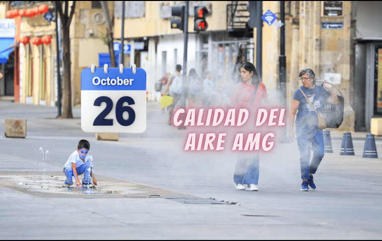 La mañana en Guadalajara de este lunes 26 de octubre se registra buena calidad del aire en Atemajac con 8 puntos IMECA. EL INFORMADOR / ARCHIVO