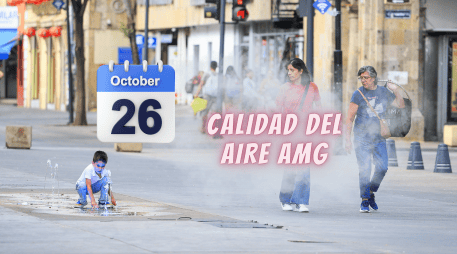 La mañana en Guadalajara de este lunes 26 de octubre se registra buena calidad del aire en Atemajac con 8 puntos IMECA. EL INFORMADOR / ARCHIVO