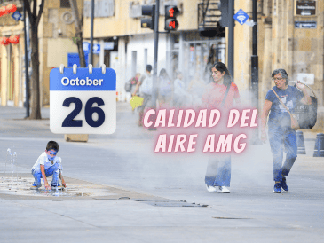La mañana en Guadalajara de este lunes 26 de octubre se registra buena calidad del aire en Atemajac con 8 puntos IMECA. EL INFORMADOR / ARCHIVO