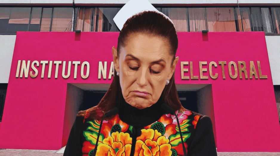 Claudia Sheinbaum reaccionó a dichos de la oposición sobre los perfiles afines a Morena que podrían quedar al frente del órgano electoral. EFE / J. Méndez / SUN / ARCHIVO