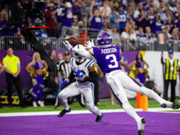 Los morados en ataque por tierra se ubican en el top tres del circuito tras siete semanas.  X/ @vikings