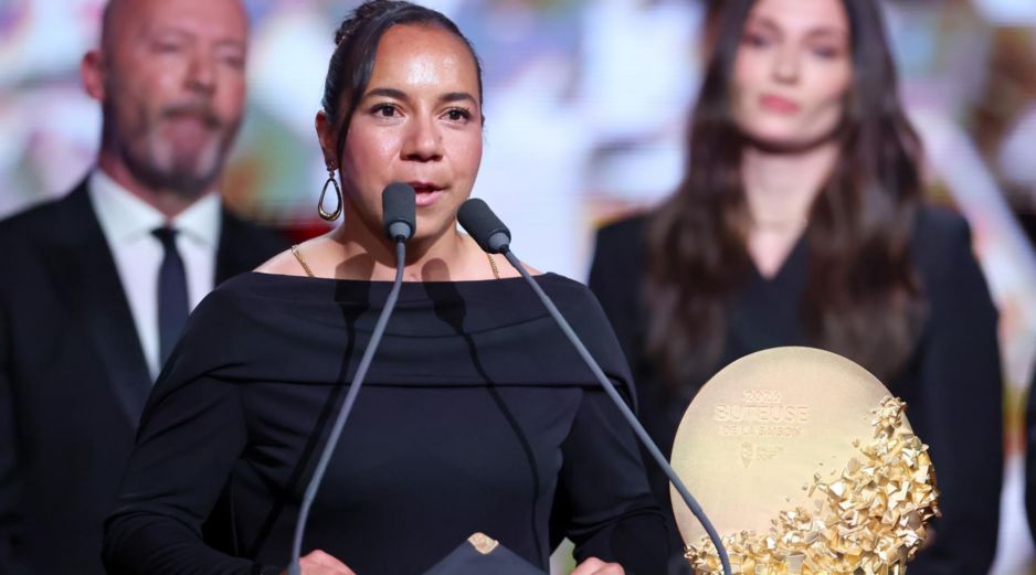La delantera de las Tuzas fue reconocida en el Balón de Oro 2026. EFE / T. AKMEN